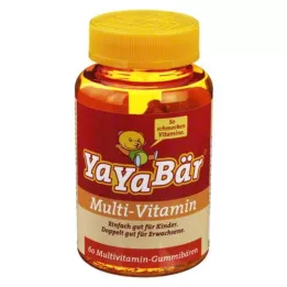 YAYABÄR Vaikiški vitaminai Fruit Gummies, 60 vnt