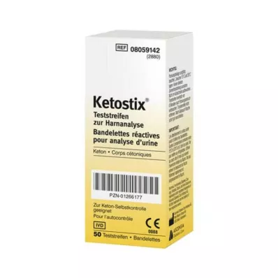 KETOSTIX Bandymo juostelės, 50 vnt KETOSTIX Bandymo juostelės, 50 vnt