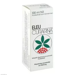ELEU Curarina lašai 1 ml Sibiro ženšenio šaknų skystis ekstraktas, 100 ml