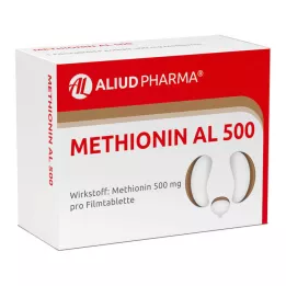 METHIONIN AL 500 plėvele dengtų tablečių, 100 vnt
