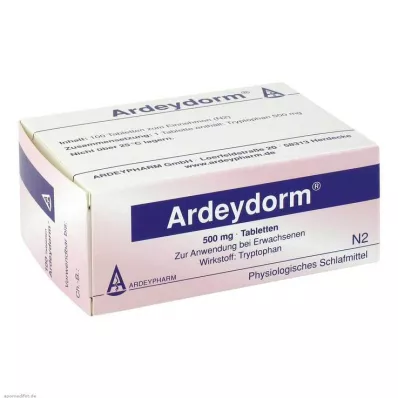 ARDEYDORM Tabletės, 100 vnt
