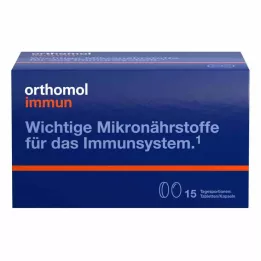 ORTHOMOL Immun 15 tablečių/kapsulių kombinuota pakuotė, 1 vnt