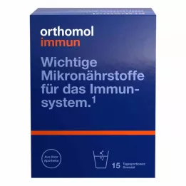 ORTHOMOL Imuninių granulių maišelis, 15 vnt