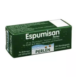 ESPUMISAN Perlen minkštos kapsulės, 100 vnt
