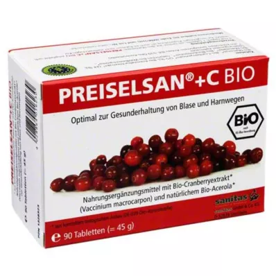 PREISEL SAN+C Bio Tabletės, 90 vnt PREISEL SAN+C Bio Tabletės, 90 vnt