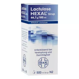 LACTULOSE Hexal sirupas, 500 ml
