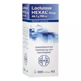 LACTULOSE Hexal sirupas, 1000 ml