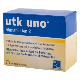 UTK uno plėvele dengtos tabletės B, 90 vnt