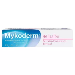 MYKODERM Gydomasis tepalas Nistatinas ir cinko oksidas, 25 g