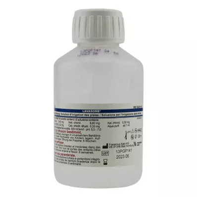 LAVASORB Žaizdų drėkinimo tirpalas, 250 ml