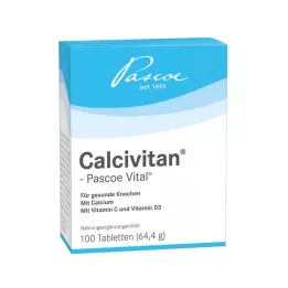 CALCIVITAN Pascoe Vital tabletės, 100 vnt