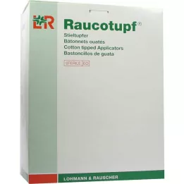 RAUCOTUPF Tamponas 1 vnt. didelė medvilnės galvutė, 50X2 vnt