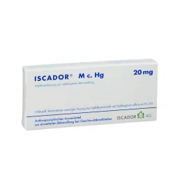 ISCADOR M c.Hg 20 mg injekcinis tirpalas, 7X1 ml