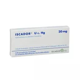 ISCADOR U c.Hg 20 mg injekcinis tirpalas, 7X1 ml