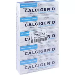 CALCIGEN D 600 mg/400 I.E. šnypščiosios tabletės, 50 vnt