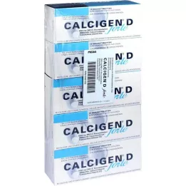 CALCIGEN D forte 1000 mg/880 I.E. šnypščiosios tabletės, 50 vnt