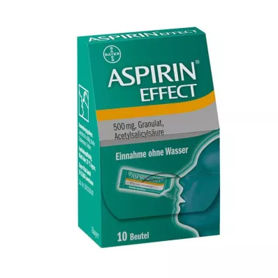 ASPIRIN Efekto granulės, 10 vnt
