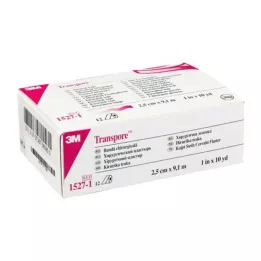 TRANSPORE 2,5 cmx9,1 m tinkas, 12 vnt