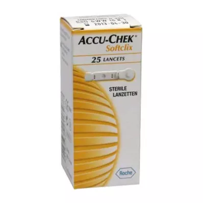 ACCU-CHEK Softclix Lancet, 25 vnt