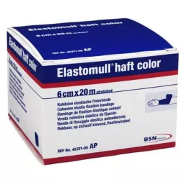 ELASTOMULL koto spalva 6 cmx20 m tvirtinimo juosta mėlyna, 1 vnt