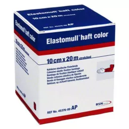 ELASTOMULL koto spalva 10 cmx20 m fiksatorius raudonas, 1 vnt