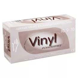 VINYL Pirštinės be pudros x-didelės, 100 vnt