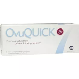 OVUQUICK Bandymas, 5 vnt