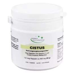CISTUS INCANUS Vegi kapsulės, 120 vnt