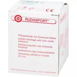 RUDASPORT Gipsinis tvarstis 8 cmx2,5 m, 1 vnt
