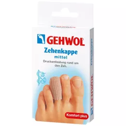 GEHWOL Polimerinis gelio pirštų dangtelis, vidutinis, 1 vnt