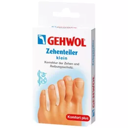 GEHWOL Polymer Gel Toe Skirstytuvas mažas, 3 vnt