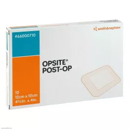 OPSITE Stulpelis-OP 10x12 cm tvarstis atskirai sterilus, 10X1 vnt