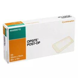 OPSITE Stulpelis-OP 10x20 cm tvarstis atskirai sterilus, 20X1 vnt