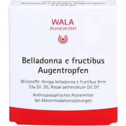 BELLADONNA E FRUCTIBUS Akių lašai, 5X0,5 ml