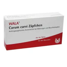 CARUM CARVI Žvakutės, 10X2 g
