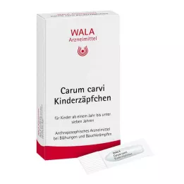 CARUM CARVI Vaikiškos žvakutės, 10X1 g