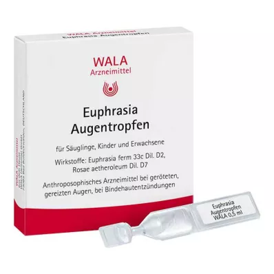 EUPHRASIA AKIŲ LAŠAI, 5X0,5 ml EUPHRASIA AKIŲ LAŠAI, 5X0,5 ml