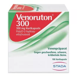 VENORUTON 300 kietų kapsulių, 100 vnt