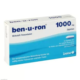 BEN-U-RON 1000 mg žvakutės, 10 vnt