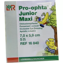 PRO-OPHTA Junior maxi okliuzinis tinkas, 5 vnt