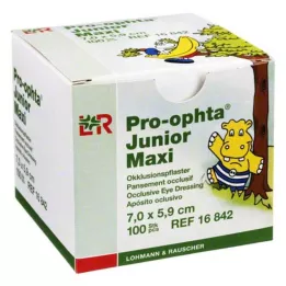PRO-OPHTA Junior maxi okliuzinis tinkas, 100 vnt
