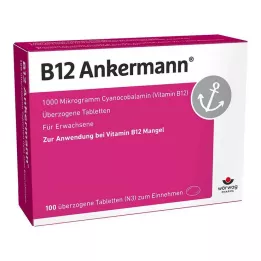 B12 ANKERMANN dengtos tabletės, 100 vnt