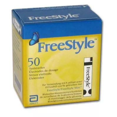 FREESTYLE Bandymo juostelės, 50 vnt