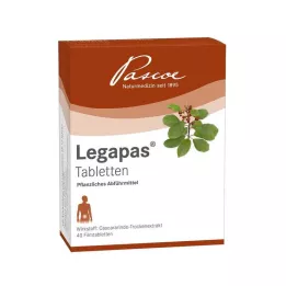LEGAPAS Plėvele dengtos tabletės, 40 vnt
