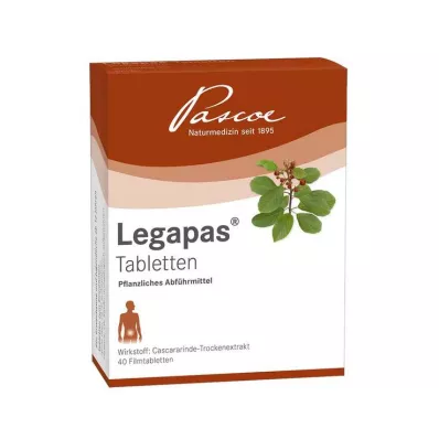 LEGAPAS Plėvele dengtos tabletės, 40 vnt