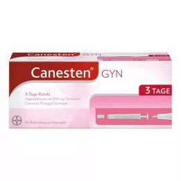 CANESTEN GYN 3 kombinuotas paketas, 1 p