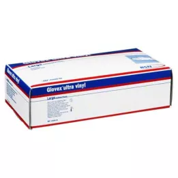 GLOVEX Ultra Vinyl Gloves didelės, 100 vnt
