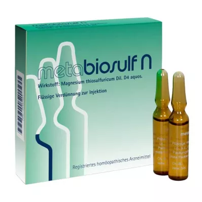 METABIOSULF N Injekcinis tirpalas, 5X2 ml