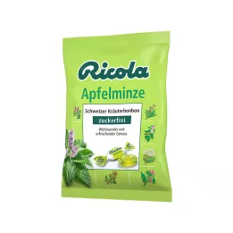 RICOLA o.Z.obuolių mėtinių saldainių maišelis, 75 g