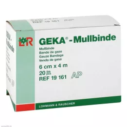 MULLBINDEN GEKA 6 cmx4 m, 20 vnt